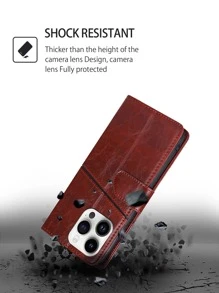 keyunfei حالة الهاتف الوجه تفاصيل الغرزة جلد صناعي