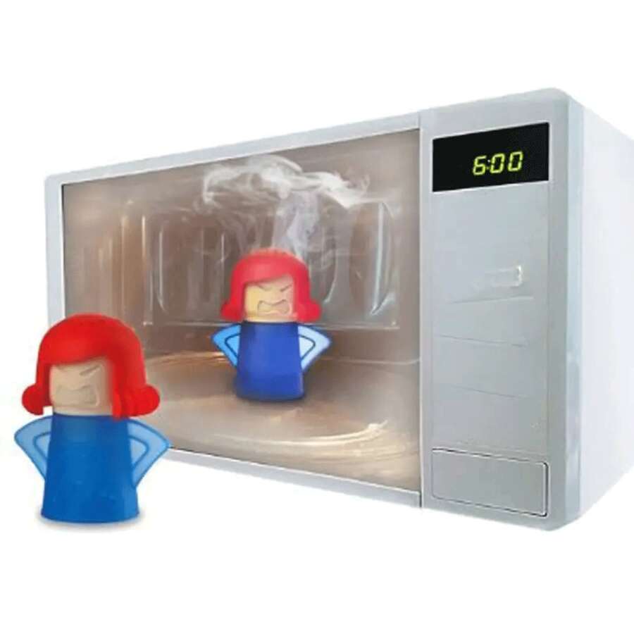 1入組生氣的媽媽噴霧類型清潔,使用這蒸汽清潔至乾淨你的微波,冰箱和廚房 - 彩色 - 查看 1