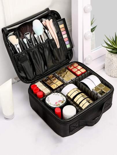 1个大容量旅行化妆包，带提手，多功能防水洗漱包，化妆包，化妆袋，护肤包，洗漱包，收纳袋，旅行必备，邮轮必备，宿舍必备，婚礼伴娘礼物，妈妈礼物，生日礼物，送给朋友和老师的礼物，家居装饰，浴室客厅卧室装饰，浴室收纳，珠宝收纳，唇油收纳，指甲油收纳，化妆旅行洗漱收纳必备礼品收纳拉链配件指甲，化妆包，化妆包，旅行必备，大容量，大号化妆包，圣诞礼物，收纳袋，旅行，女士旅行必备礼物，收纳袋，手拿包/小手提包，化妆品收纳，化妆品整理，收纳袋，刷子收纳袋，迷你收纳袋，大容量收纳袋，女士礼物，圣诞礼物，女士礼物创意