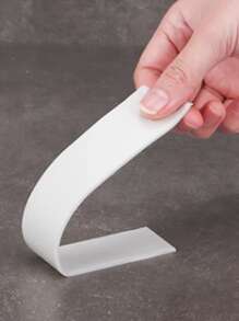 A fuerte cinta grueso a capas fijado muro blanco Espuma doble faz Adhesivo - Blanco - Ver 2