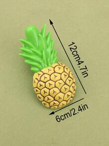 1入組創意鳳梨形狀便攜沙灘巾夾適用於天 - 彩色 - 查看 6