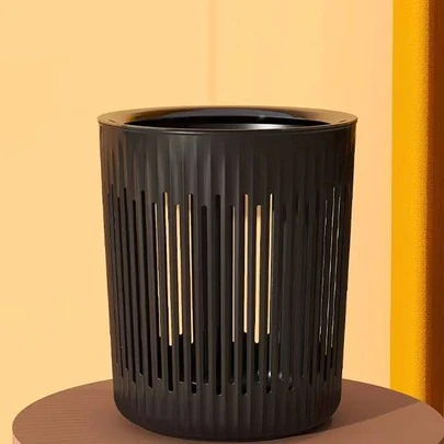 辦公室廢紙簍，輕奢風格，網紅推薦，家用垃圾桶，客廳，臥室，廚房，浴室，衛生間或宿舍