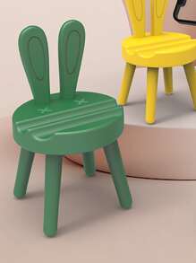 1pc Creative Cute Luxury Green Desktop Decoration Cartoon Rabbit Ears Phone Stand, Portable Mobile Phone Holder Stand With Adjustable Height - Dark Green - View 1