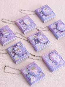 2入組精美迷你袖珍筆記本，用於備忘錄、日記寫作和計劃 - 彩色 - 查看 1