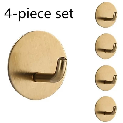 4pcs Heavy Duty עמיד למים
  

  





 מקלחת דבק ווים ל תלוי ספוג , מגבות , בגדים , חלוק אמבטיה , ניתן לניתוק ווי קיר דלת ווים פלדת אל-חלד , שחור דבק ווים