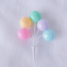 Balloon Shaped Cake Topper Decoration,Christmas - Multicolor - View 5