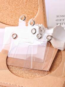 10pcs Clear Plastic Phone Anti-Lost Patch - Clear - View 5