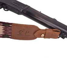 Hunting Rifle Sling Swivels 2 inch Wide Gun Strap For Shotgun /Marlin - màu nâu - Xem 8