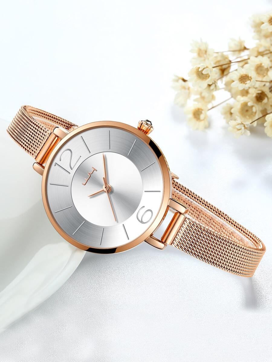 Relojes Quartz de Mujer Casual - Oro rosa - Ver 1