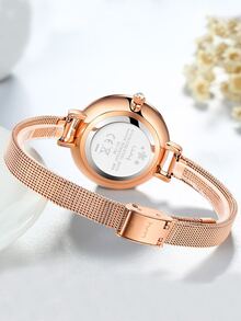 Relojes Quartz de Mujer Casual - Oro rosa - Ver 2