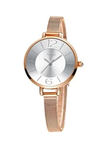 Relojes Quartz de Mujer Casual - Oro rosa - Ver 4