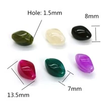 30 Stücke/Set DIY Perle 8 X 13.5 mm Fashion Oval Für Frauen Für DIY Schmuckherstellung