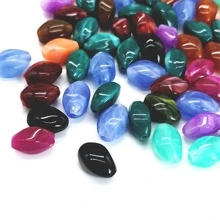 30 Stücke/Set DIY Perle 8 X 13.5 mm Fashion Oval Für Frauen Für DIY Schmuckherstellung