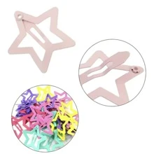 20 cái Cô gái Ngẫu nhiên Thiết kế ngôi sao Kẹp tóc Đối với Tóc Đồ trang trí - Nhiều màu - Xem 4