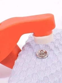 1 Set Stainless Steel Snap Button Installation Kit - Orange - View 2
