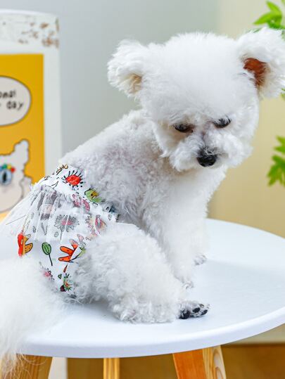 寵物花卉生理褲 - 童話王國