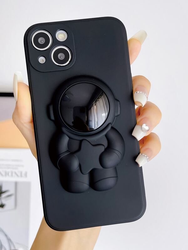 Astronaut Decor Phone Case With Stand SHEIN USA