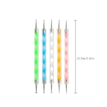 DIY 涂鸦点缀绘画棒模板点钻笔组合装置曼陀罗工具 13 件套 - 彩色 - 查看 5