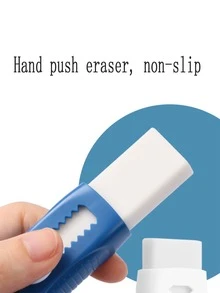 2入組/包學生尺寸可伸縮橡皮適用於鉛筆,,理想辦公和學校使用,藝術用品