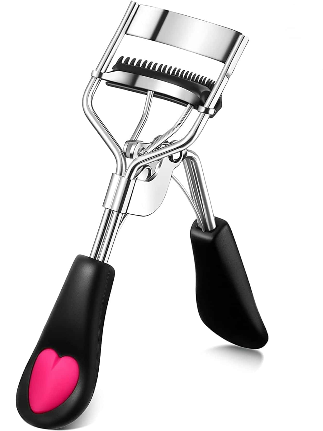 1 Miếng Hình trái tim Xử lý Cuộn lông mi Với lược , Công cụ trang điểm Đối với Cuộn tròn Lông mi - màu đen - Xem 1