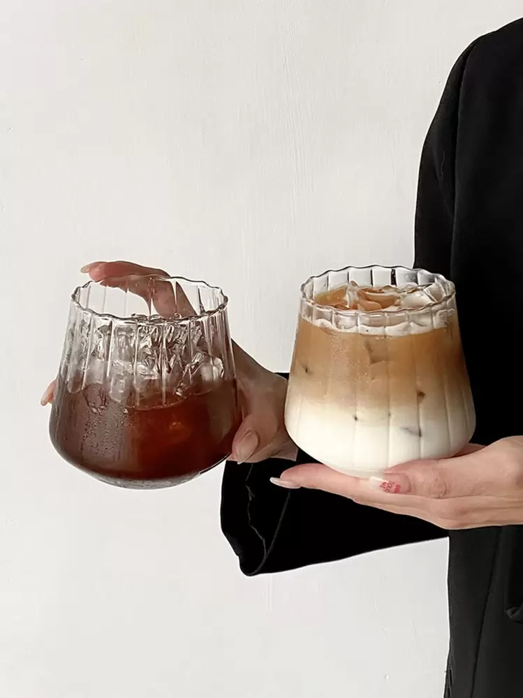 1pc Transparent Glass Water Cup Back To School - Clear - View 6
