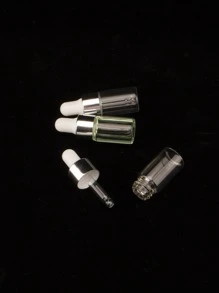 3 件 3ml 旅行玻璃滴管瓶（带收纳盒），迷你精油和化妆品容器，客厅家居卧室浴室家居装饰，旅行用品，婚礼、派对、生日，送给男士、妈妈、爸爸、朋友的礼物，新年，配饰，趣味礼物 - 銀色 - 查看 6