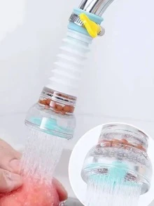 360可調節靈活廚房輕敲延長器防濺水過濾器出口頭