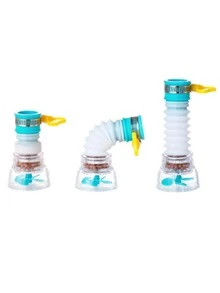 360可調節靈活廚房輕敲延長器防濺水過濾器出口頭