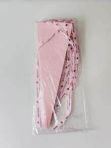 10pcs/pack Single Flower Box For Rose, Fresh Flowers With Clear Crystal And Individual Packaging - Pink - View 4