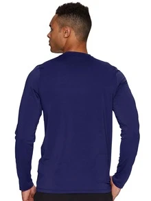 Slim Fitness SLM Men T-Shirts - Navy Blue - View 2