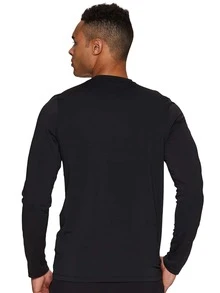 Slim Fitness SLM Men T-Shirts - Black - View 2