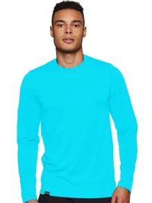 Slim Fitness SLM Men T-Shirts - Baby Blue - View 1