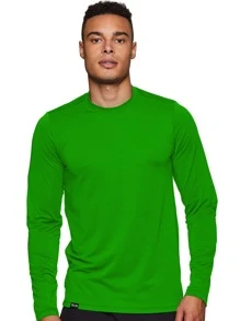 Slim Fitness SLM Men T-Shirts - Green - View 1