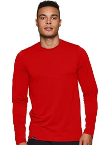 Slim Fitness SLM Men T-Shirts - Red - View 1