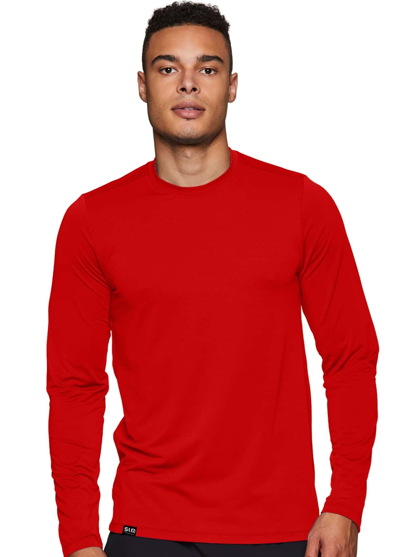 Slim Fitness SLM Men T-Shirts - Red - View 1