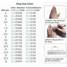 1pc Fashionable Jewelry His And Hers Wedding Ring Set For Women (2pcs, Including Titanium Steel Wedding Ring And Men's Titanium Wedding Ring) - 女士 戒指 - View 7