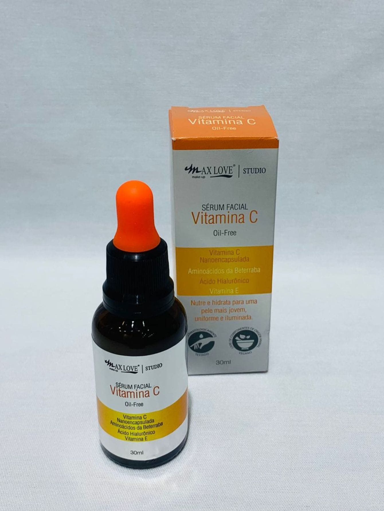 Serum facial - Laranja - Visão 1