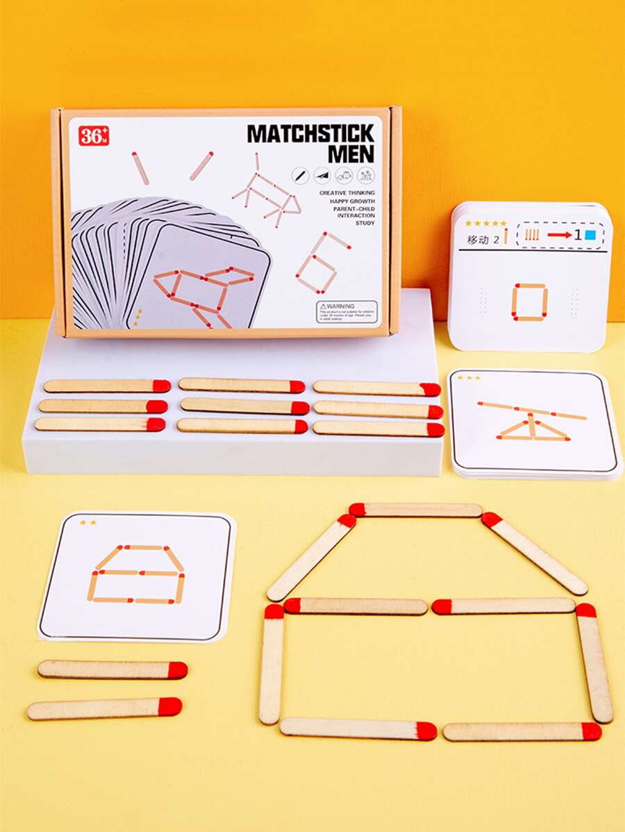 1 Set Of Matchstick Puzzle Game