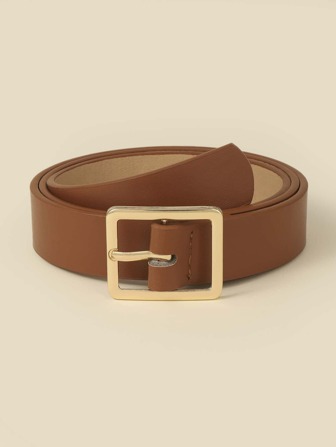 1入組時尚薄多用途女士腰皮帶