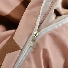 One piece aloe vera  print one piece duvet cover without pillowcase - Black - View 6