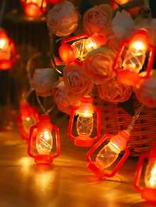 1Pc 10/20 Led 1.5/3M Dây Đèn, Đèn Trang Trí Độ Dài Hiện Đại Cho Gia Đình - Màu vàng - Xem 7