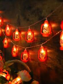 1Pc 10/20 Led 1.5/3M Dây Đèn, Đèn Trang Trí Độ Dài Hiện Đại Cho Gia Đình - Màu vàng - Xem 4