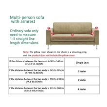 1pc Skirt Style Sofa Cover Stretch Elastic Full Coverage Polyester Fiber Simplistic Modern Design All Season Universal