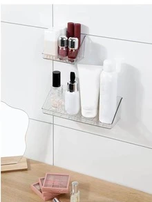 1入組浴室洗漱用品收納盒收納架 - 無色 - 查看 5