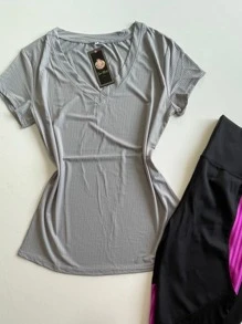 Women T-Shirts - Light Grey - View 1