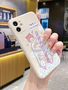 Đồ họa Hoạt hình Ốp lưng & bao da điện thoại - Màu be - Xem 4