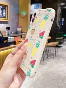 1 Miếng mặt trời Trái cây Chống giọt bắn Ốp lưng & bao da điện thoại - Màu be - Xem 5
