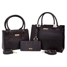 Women Bag Sets - 黑色 - 查看 1