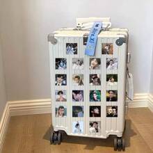 56張/套 帥氣演員羅云熙人物貼紙裝飾手機殼、水瓶、筆記本、行李箱、汽車