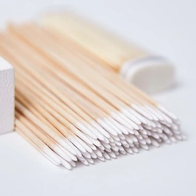 200 Pçs Contagem Algodão Cotonete / Cotonetes Ponta Finas